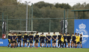 Siete canteranos en la jornada de recuperación del Depor