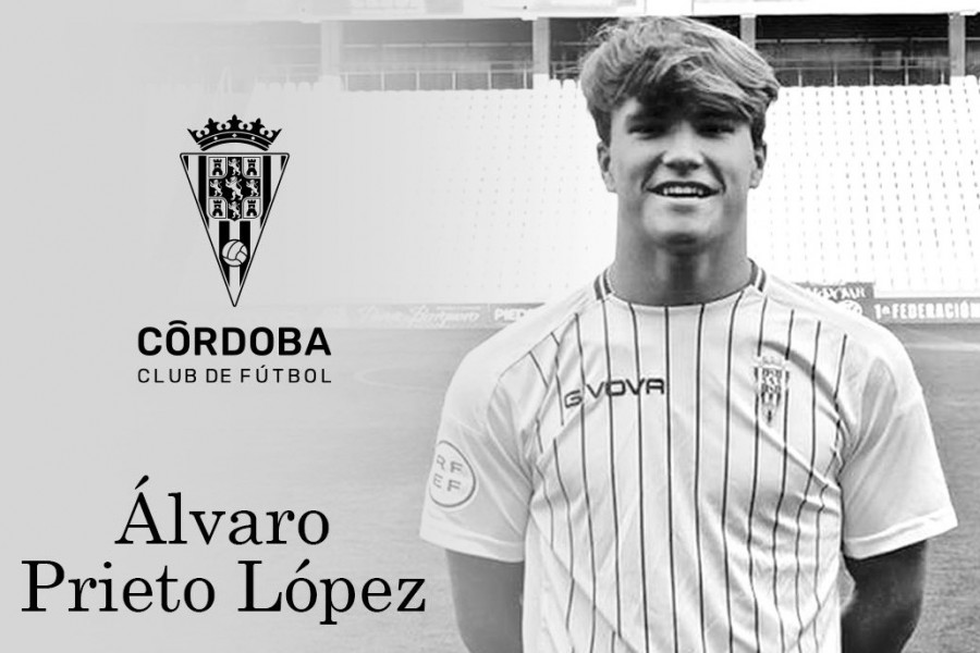 El mundo del fútbol arropa al Córdoba y a la familia de Álvaro Prieto