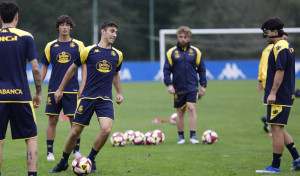 Idiakez, tras ser titular el delantero en Ponferrada: “Estoy muy orgulloso de Martín”