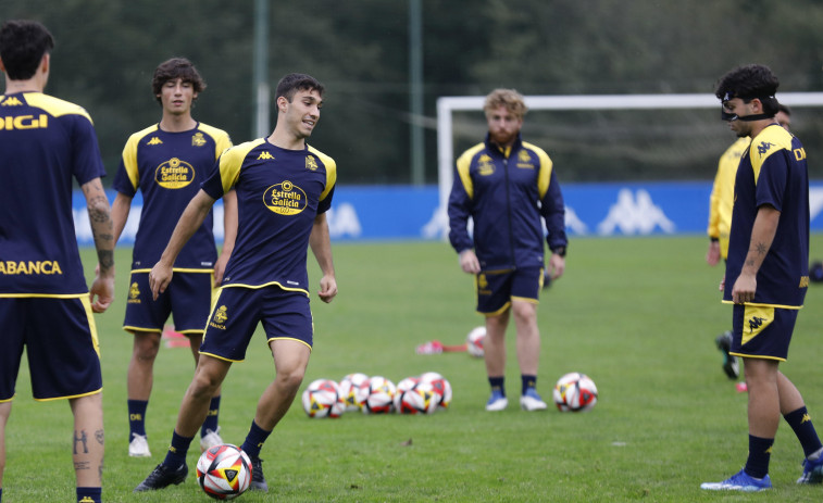 Idiakez, tras ser titular el delantero en Ponferrada: “Estoy muy orgulloso de Martín”