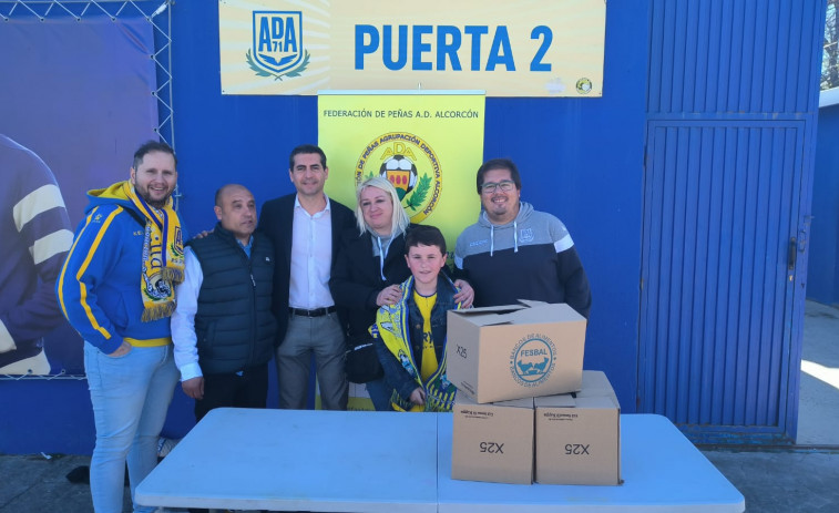 Entradas por alimentos, la campaña solidaria del Alcorcón
