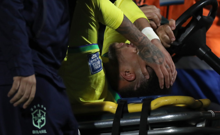 Neymar, un calvario que no cesa