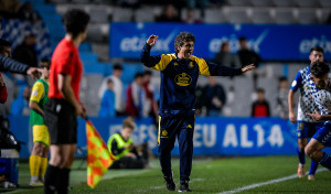 Idiakez: “Muy contento por él, Martín es gol”