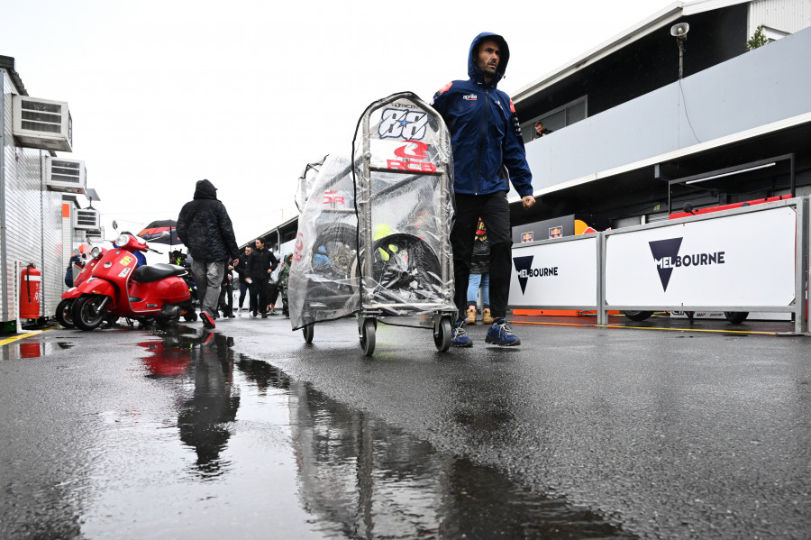 Cancelada la carrera de MotoGP por el mal tiempo en Australia