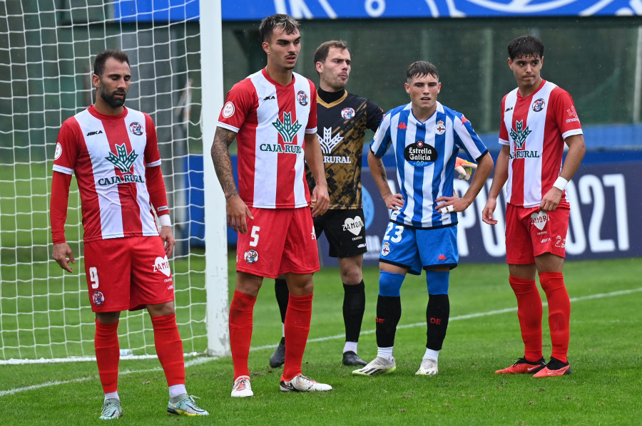 Falta de pegada de un Fabril que lleva 285 minutos sin marcar