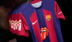 La camiseta de los Rolling Stones genera 'Satisfaction' entre los fans del Barça