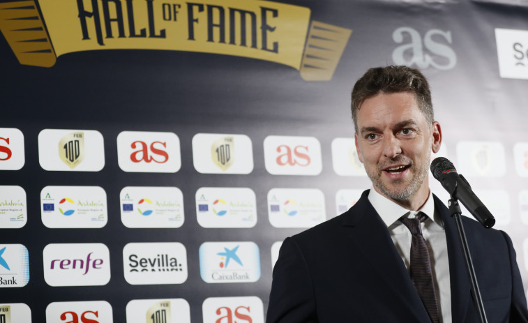 Pau Gasol destaca que con el ingreso en el Salón de la Fama 