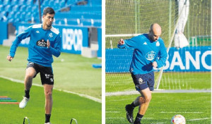 Trigueros y Gorka, dos ex del Depor, en las filas del líder