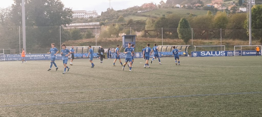 El estadio Ganzábal, campo del Covadonga-Deportivo de Copa del Rey