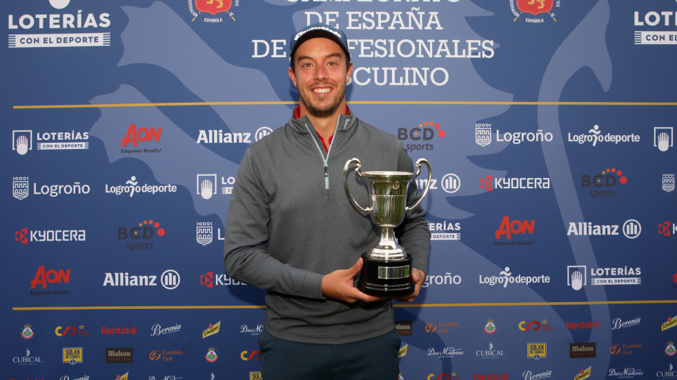 Víctor Pastor se proclama campeón de España de golf en Logroño