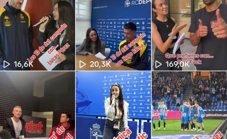 El TikTok de dxt campeón, la mejor información deportiva coruñesa como nunca antes la habías visto
