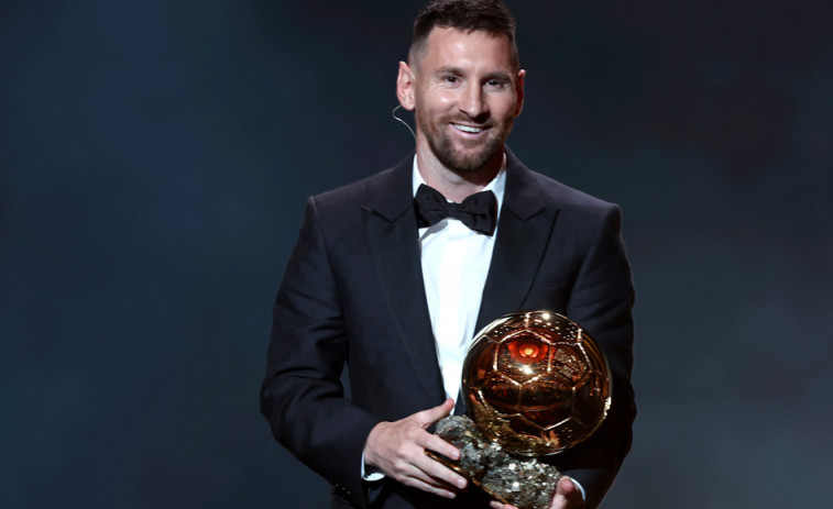 Messi superó en 105 votos a Haaland y en 192 a Mbappé en la votación del Balón de Oro