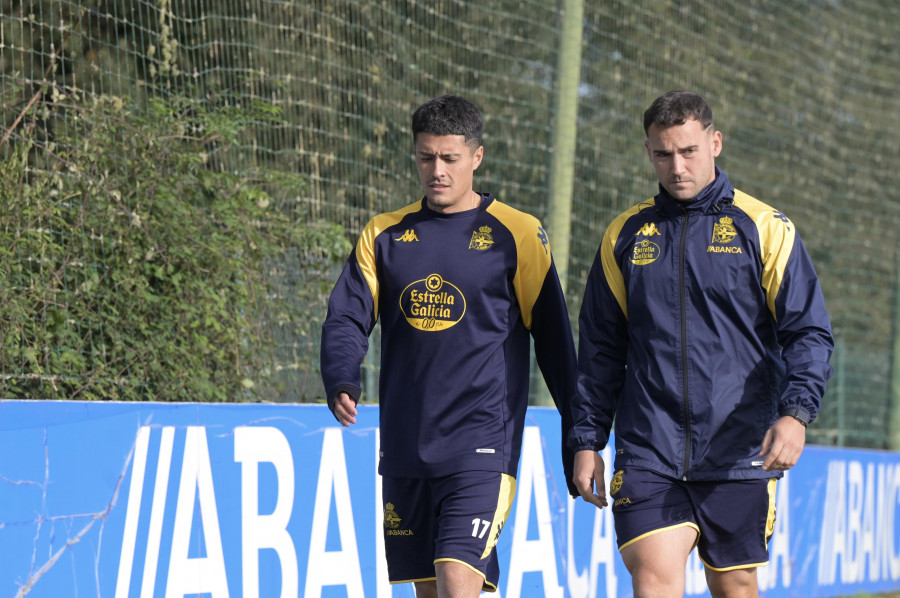 Pendientes de Hugo Rama, ausente en el entrenamiento