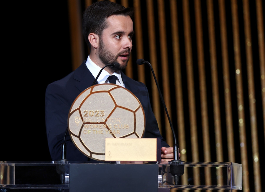 Giráldez: "Es imposible conseguir Balones de Oro si el nivel de sus compañeras no es bueno"