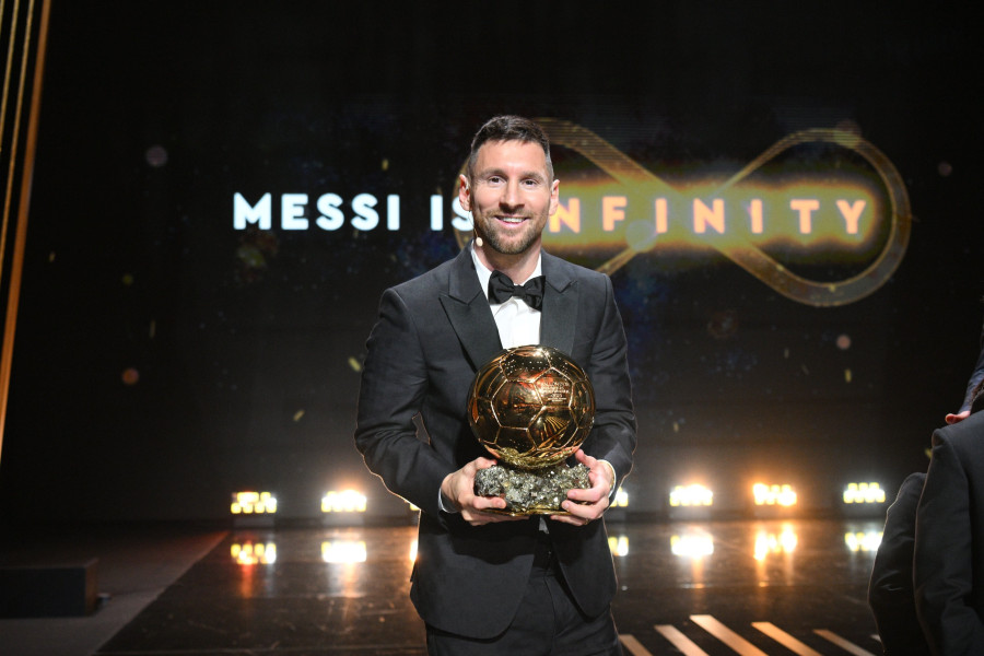 El Inter de Miami agasaja a Messi con una "Noche de Oro" por su octavo Balón de Oro