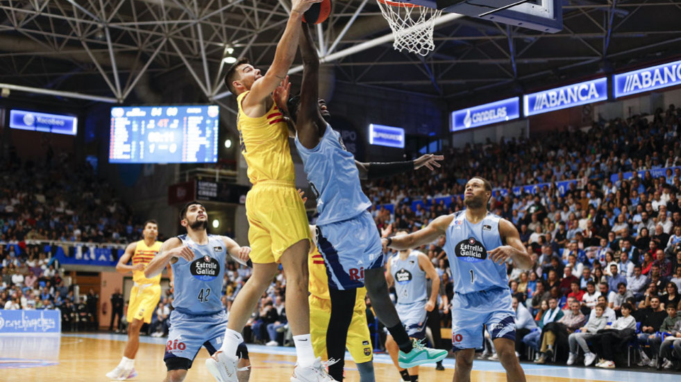 El Barça acaba con un combativo Breogán en el último cuarto (63-79)