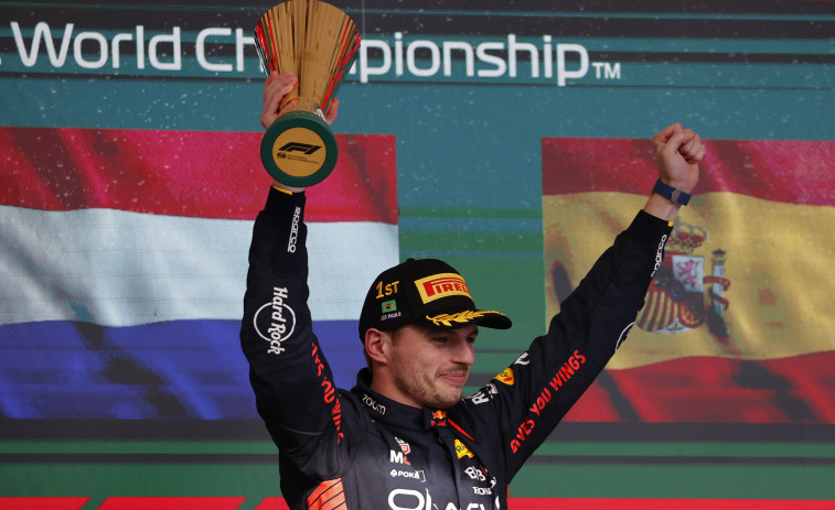 Verstappen gana el Gran Premio de Sao Paulo  y un genial Alonso vuelve al podio