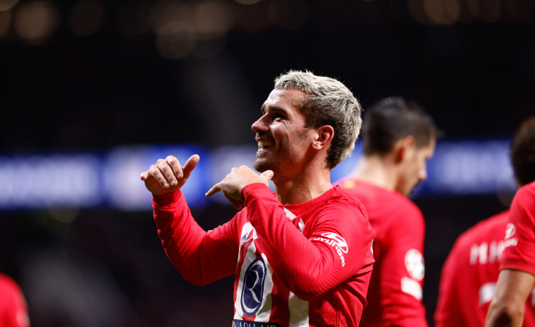 Atlético y Barça, equipos con más puntos en 2023; Griezmann, máximo goleador