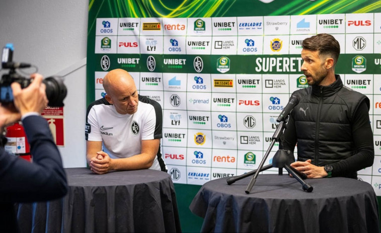 Andrés García, técnico de la SD Logroñés: 