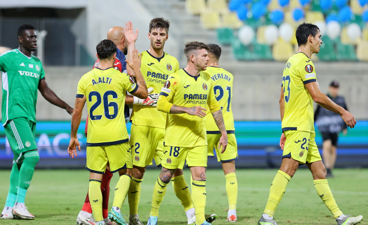 El Villarreal despierta a tiempo ante el Maccabi Haifa y endereza su rumbo (1-2)