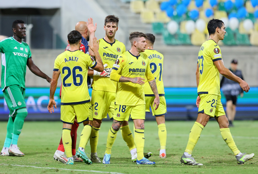 El Villarreal despierta a tiempo ante el Maccabi Haifa y endereza su rumbo (1-2)