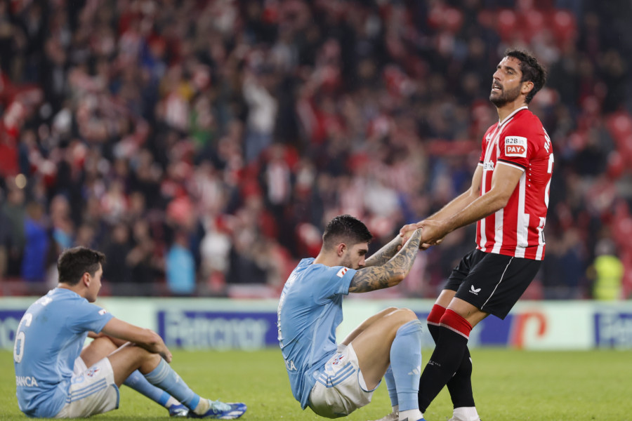 El Celta cae en San Mamés en el descuento (4-3)