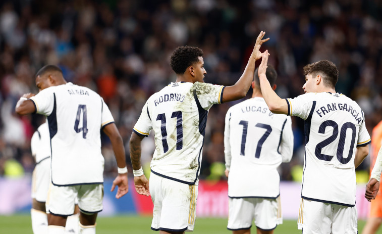 El Real Madrid golea al Valencia (5-1)