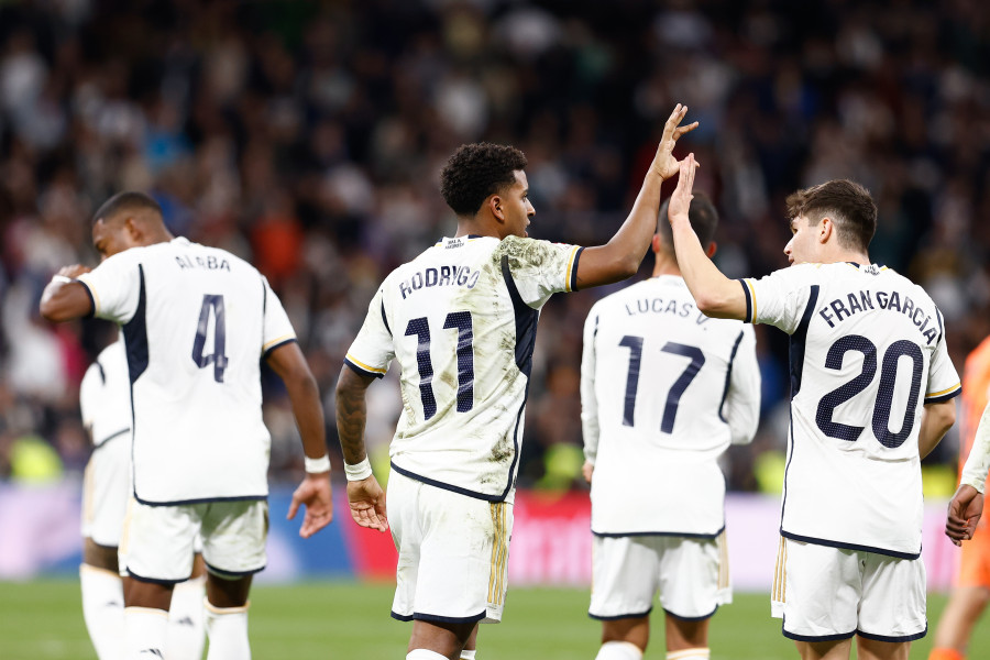 El Real Madrid golea al Valencia (5-1)
