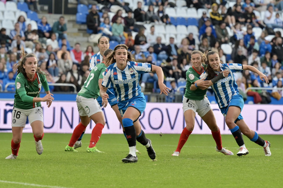 Ejercicio de madurez del Depor Abanca, que también gana en Riazor (2-1)