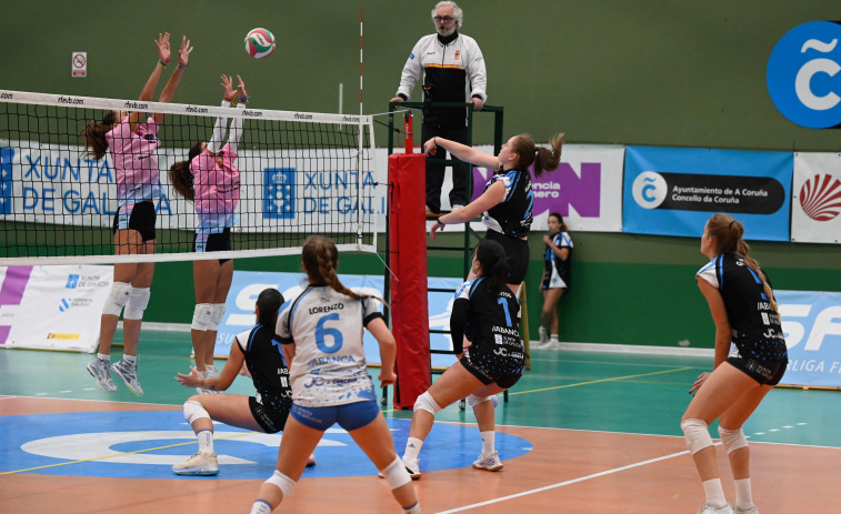 El Zalaeta supera al VP Madrid en tres sets y se coloca tercero en liga