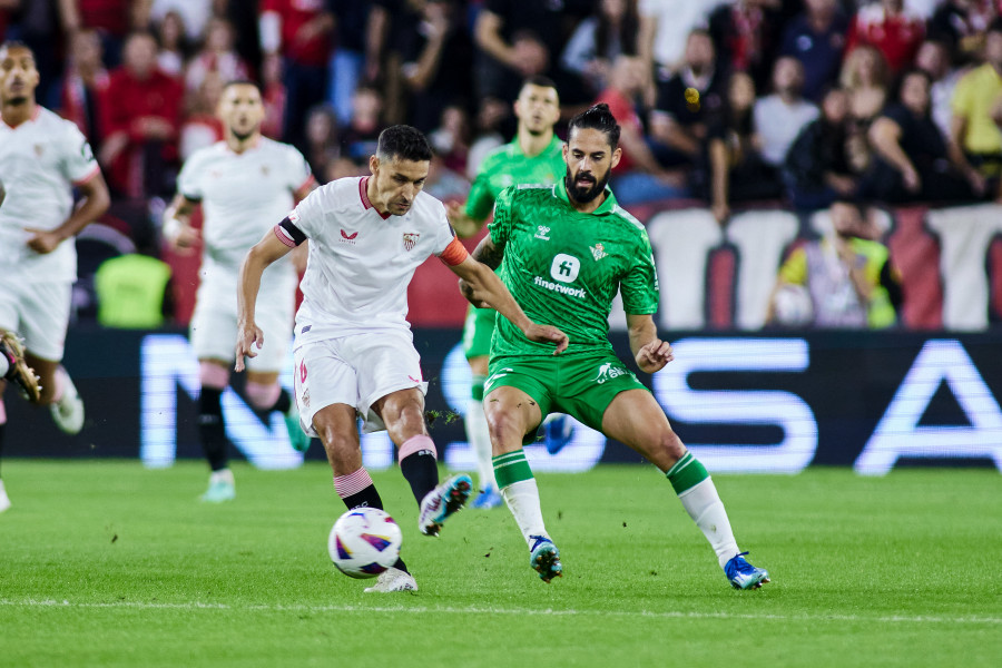 El Betis deja escapar el derbi ante un Sevilla inferior en juego y ocasiones (1-1)