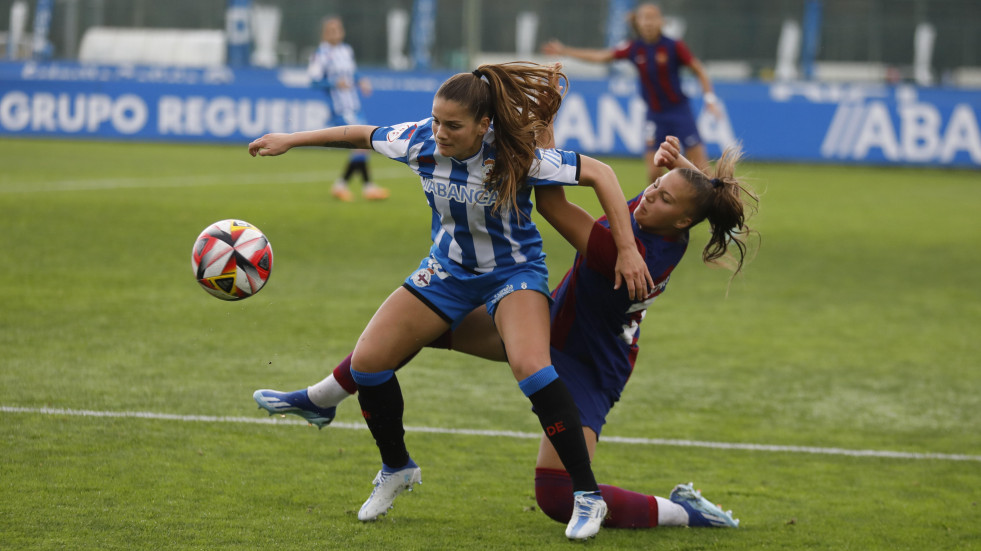 El Depor Abanca - Barça B, en imágenes
