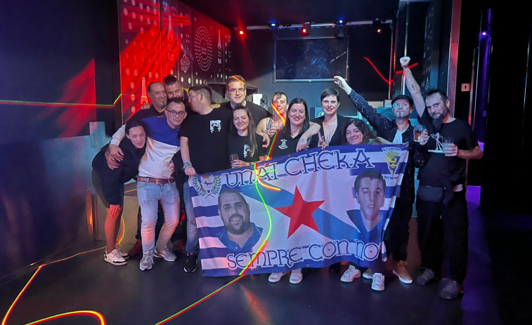 La peña ‘Cheka’ celebró por todo lo alto su décimo aniversario