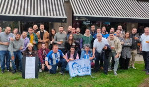 La peña ‘Lucho Deporvida’ celebró su comida anual