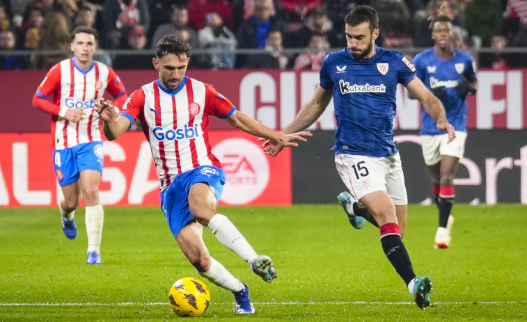 El Girona y el Athletic Club empatan en Montilivi (1-1)