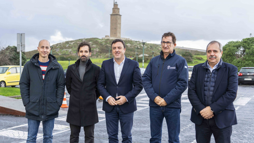Llega a A Coruña el mejor ciclismo internacional con la primera etapa de O Gran Camiño 2024
