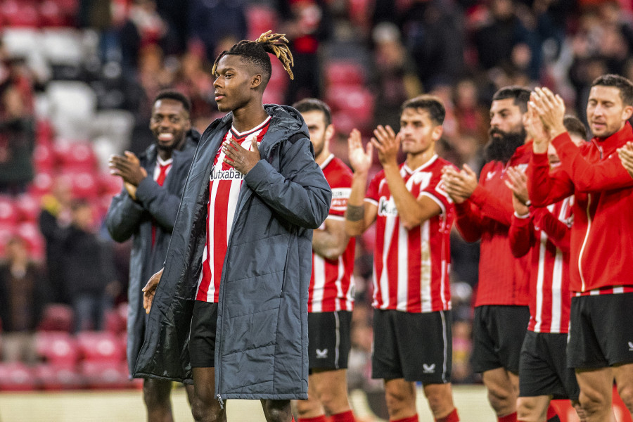 Nico y el Athletic celebran su renovación con una goleada al Rayo (4-0)