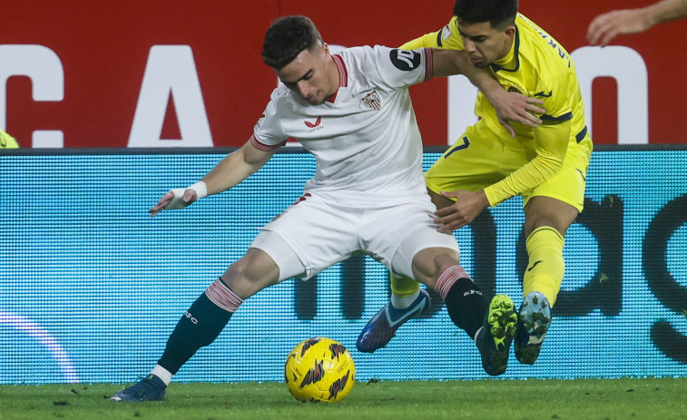 Sevilla y Villarreal empatan en un partido con alternativas (1-1)