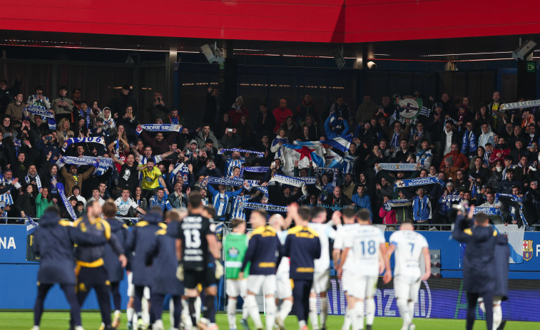 Una victoria a domicilio del Depor más de un mes después