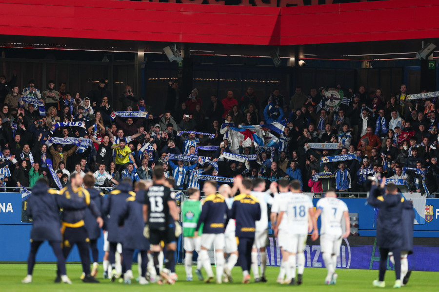 Una victoria a domicilio del Depor más de un mes después