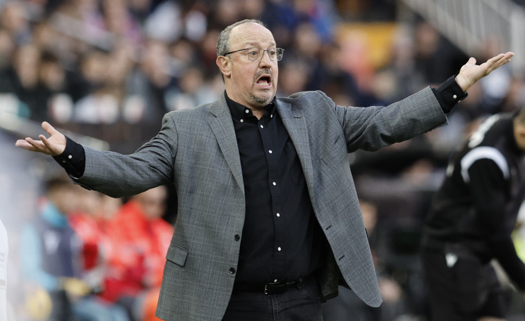 El Celta no se plantea la destitución de Rafa Benítez