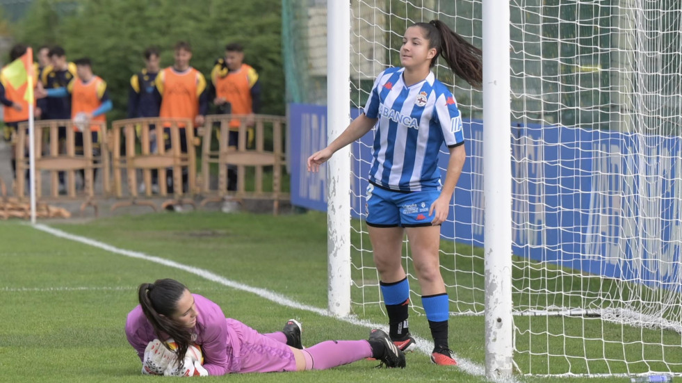 La remontada del Depor Abanca ante el Athletic Club B, en imágenes