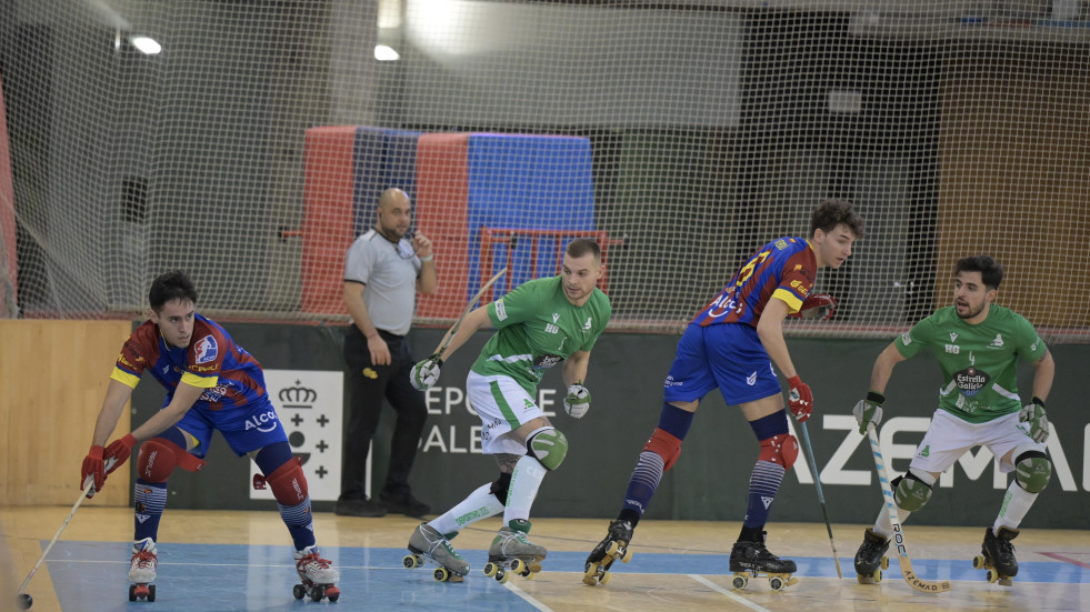 Las mejores imágenes de la victoria del Liceo ante el Alcoi en Riazor