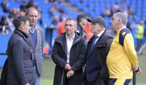 Irureta, presente en el palco de Honor del Depor