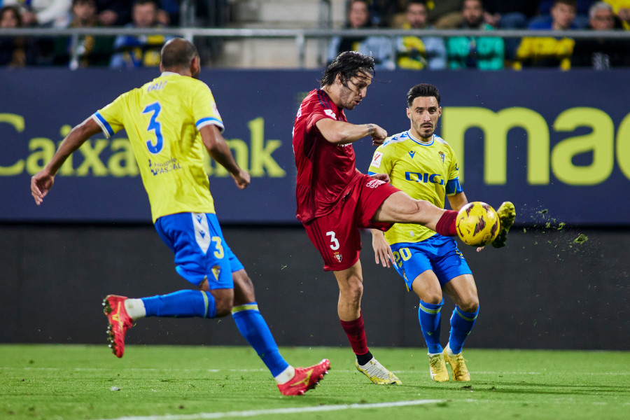 Empate insuficiente para Cádiz y Osasuna (1-1)