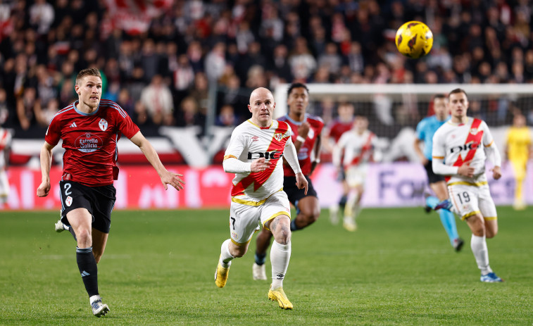 Rayo y Celta empatan en Vallecas (0-0)