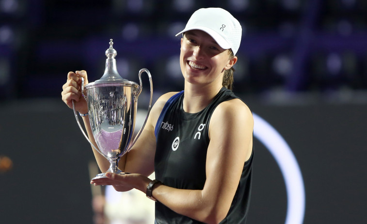 Swiatek, elegida mejor jugadora de la WTA por segundo año consecutivo