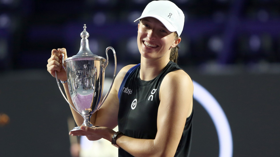 Swiatek, elegida mejor jugadora de la WTA por segundo año consecutivo