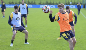 Pablo Muñoz vuelve a entrenar con el Depor