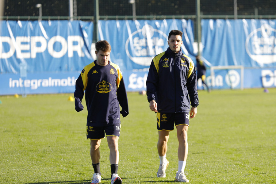 Pablo Martínez y Pablo Muñoz, novedades en la lista del Depor ante el Arenteiro